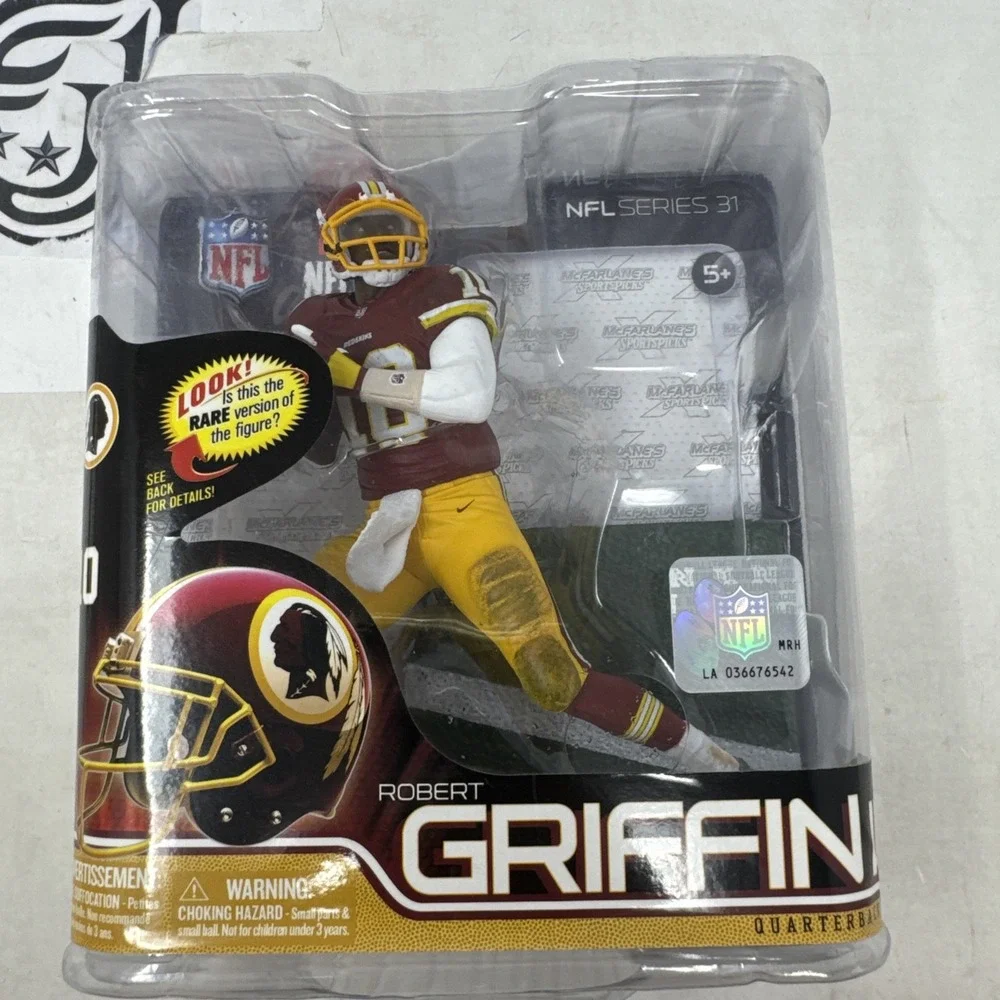 McFARLANE  ROBERT GRIFFIN III  WASHINGTON REDSKINS FOOTBALL‎ FIGURE